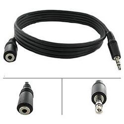 Abacus24-7 3.5mm (6 ft) stereo phono plug (headphone jack) extension cable.