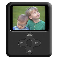 SAMSONIC TRADING CO. 4 GIGABYTE MP3-4 & VIDEO PLAYER 1.8 LCD (X45BK)