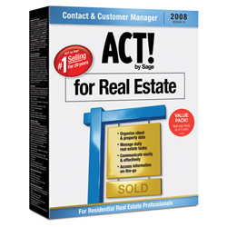 SAGE - ACT! CORPORATE RETAIL ACT! by Sage for Real Estate 2008 (10.0) 5-User Pack