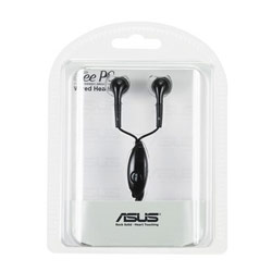 ASUS - EEEPC ASUS Wired Headset for Eee PC - Black