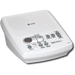 AT&T 1739 Digital Answering Machine - 40 Minute Digital - White