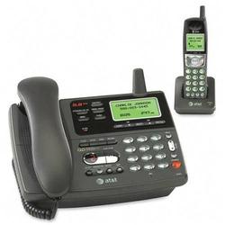 AT&T E5827 5.8GHz Corded Cordless Phone - 1 x Phone Line(s) - Sub-mini phone Headset