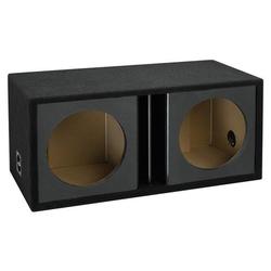 Atrend ATREND ZV12D-BLACK Dual Vented Chambered Kandy Kolor Enclosure (12 , Black)