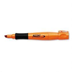 Faber Castell/Sanford Ink Company Accent® Highlighter Grip, Smear Guard Ink, Fluorescent Orange (SAN21806)