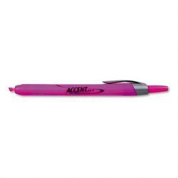 Faber Castell/Sanford Ink Company Accent® Highlighter Retractable, Fluorescent Pink (SAN28029)
