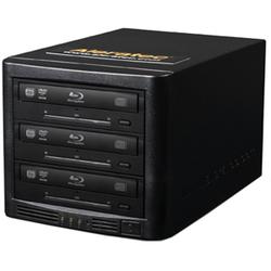 ALERATEC INC Aleratec 1:3 Copy Cruiser Blu CD/DVD Duplicator with LightScribe - PC Connect BD/DVD/CD Duplicator - BD-Writer - 6x BD-R, 4x BD-R, 16x DVD+R, 16x DVD-R, 4x DVD+