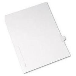 Avery-Dennison Allstate® Style Legal Side Tab Dividers, Tab Title 8, 11 x 8 1/2, 25/Pack (AVE82206)