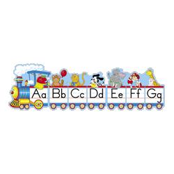 Carson Dellosa Publishing Company, Inc. Alphabet Train Set, 12-1/2'x1', 2 Illustrations/Letter (CPBCD1787)