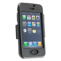 Eforcity Aluminum Case w/ Belt Clip for Apple iPhone, Black