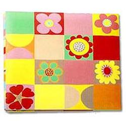 Amanda Blu Print Postbound Album 12x12: Box Flower & Stripe