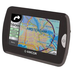 Amcor A4300B Amigo 4300B GPS Car GPS Navigator Receiver With Bluetooth