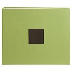 American Crafts Cloth D-Ring Album 12 X12 -Green