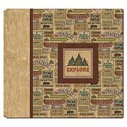 American Traditional Designs Postbound Themed Album 12x12: Great Outdoors
