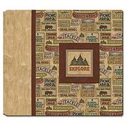 American Traditional Designs Postbound Themed Album 8x8: Great Outdoors