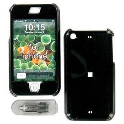 Wireless Emporium, Inc. Apple iPhone Black Snap-On Protector Case w/Swivel Belt Clip