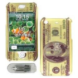 Wireless Emporium, Inc. Apple iPhone C-note Snap-On Protector Case w/Swivel Belt Clip