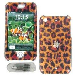 Wireless Emporium, Inc. Apple iPhone Leopard Snap-On Protector Case w/Swivel Belt Clip