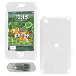 Wireless Emporium, Inc. Apple iPhone White Snap-On Protector Case w/Swivel Belt Clip