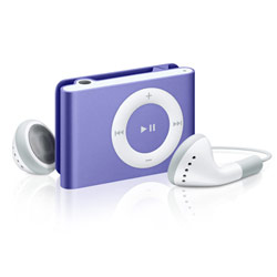 Apple iPod Shuffle 2GB MP3 Player - 2GB Flash Memory - Purple