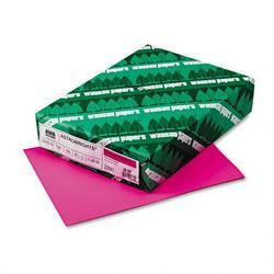 Wausau Papers Astrobrights® Colored Paper, 8 1/2x11, 24 lb, Fireball Fuchsia™, 500 Sheets/Ream (WAU22681)