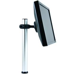 ATDEC Atdec Spacedec Display Donut Pole Single - 25.35 lb - Black