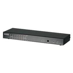 ATEN Aten 16-Port KVM Over IP Switch - 16 x 1, x 1 - 16 x RJ-45 Keyboard/Mouse/Video - Rack-mountable