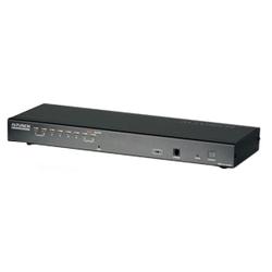 ATEN Aten 8-Port KVM Over IP Switch - 8 x 1, x 1 - 8 x RJ-45 Keyboard/Mouse/Video - Rack-mountable
