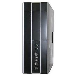 Athenatech A3708BS Chassis - Desktop, Tower - Black, Silver