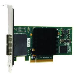 ATTO TECHNOLOGY Atto ExpressSAS H380 8 Port SAS/SATA Controller - 2 x SFF-8088 mini SAS 300 Serial Attached SCSI External