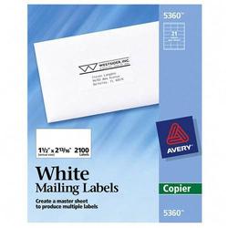 Avery-Dennison Avery Dennison Copier Mailing Labels - 2100 Label