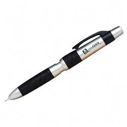 Avery-Dennison Avery Dennison Triple Click Multi-function Pen - Stylus Pen - Black, Silver