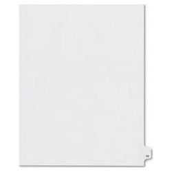 Avery-Dennison Avery® Style Legal Side Tab Dividers, Tab Title 50, 11 x 8 1/2, 25/Pack (AVE01050)