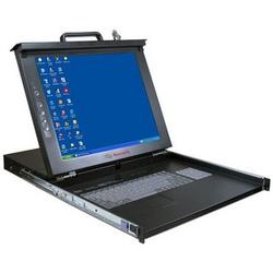AVOCENT HUNTSVILLE CORP. Avocent 17 Single Rail LCD Console with Integrated 16-port KVM Switch - 16 Computer(s) - 17 Active Matrix TFT LCD - 16 x HD-15 Keyboard/Mouse/Video - 1U Heigh