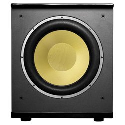 BIC America VK-12 Powered Subwoofer - Active Woofer - Cable500W (PMPO) - Black Lacquer