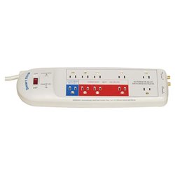 Bits Limited BITS LIMITED LCG5 10-Outlet Smart Strip (with Fax Modem & Coaxial Cable Protection)