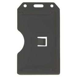 BRADY PEOPLE ID - CIPI BLACK 2-SIDED VERT MULTI CARD HOLDER S