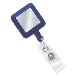 BRADY PEOPLE ID - CIPI BLUE 1-5/16IN (33MM) CLIP-ON SQUARE BA