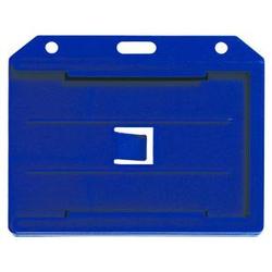 BRADY PEOPLE ID - CIPI BLUE 2-SIDED HORIZONTAL MULTI CARD HOLD