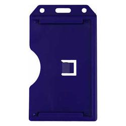 BRADY PEOPLE ID - CIPI BLUE 2-SIDED VERT MULTI CARD HOLDER SI