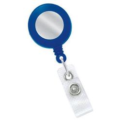 BRADY PEOPLE ID - CIPI BLUE PLASTIC ROUND WITH STICKER CLIP& R