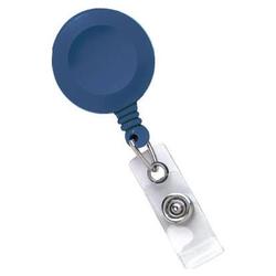 BRADY PEOPLE ID - CIPI BLUE RND BDRL SWIVEL BACK NPS CLIP CLEAR (2120-7602)