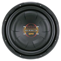 Boss BOSS AUDIO D12F Diablo Flat Subwoofer (12 , 1000W Peak, 500W RMS, 80 oz Magnet, Freq resp: 28 Hz-2 kHz)