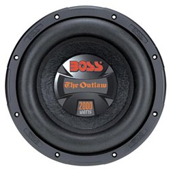BOSS Audio BOSS AUDIO L12 Outlaw 12 Dual 4 Voice Coil Subwoofer