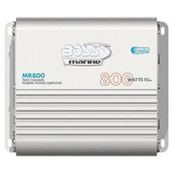 Boss Marine BOSS MARINE MR800 MOSFET Bridgeable Marine Power Amplifier (2-Channel)