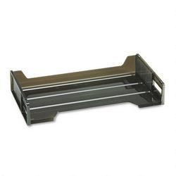RubberMaid Basic Side Load Stackable® Tray, 3 High, Legal Size, Smoke (RUB16023)