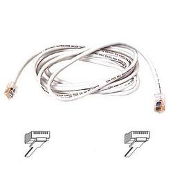 BELKIN CABLES Belkin 700 Series Cat. 5E Patch Cable - 10ft - White (A3L791-10WH-YLS)