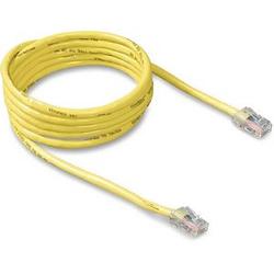 BELKIN COMPONENTS Belkin Cat.5e Patch Cable - 1 x RJ-45 - 1 x RJ-45 - 1ft - Yellow