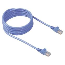 BELKIN COMPONENTS Belkin Cat. 5e Patch Cable - 1 x RJ-45 - 1 x RJ-45 - 30ft - Blue