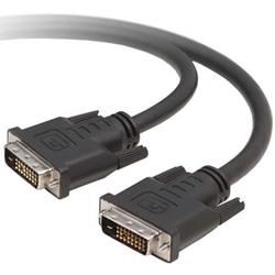 BELKIN COMPONENTS Belkin Dual Link DVI-D Cable - 1 x DVI-D - 1 x DVI-D - 3ft - Black