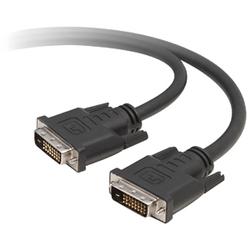 BELKIN COMPONENTS Belkin Dual Link Digital Video Cable - 1 x DL DVI-D - 1 x DL DVI-D - 16ft - Black